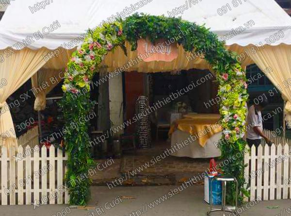 Cổng hoa cưới đẹp nhất năm 2019